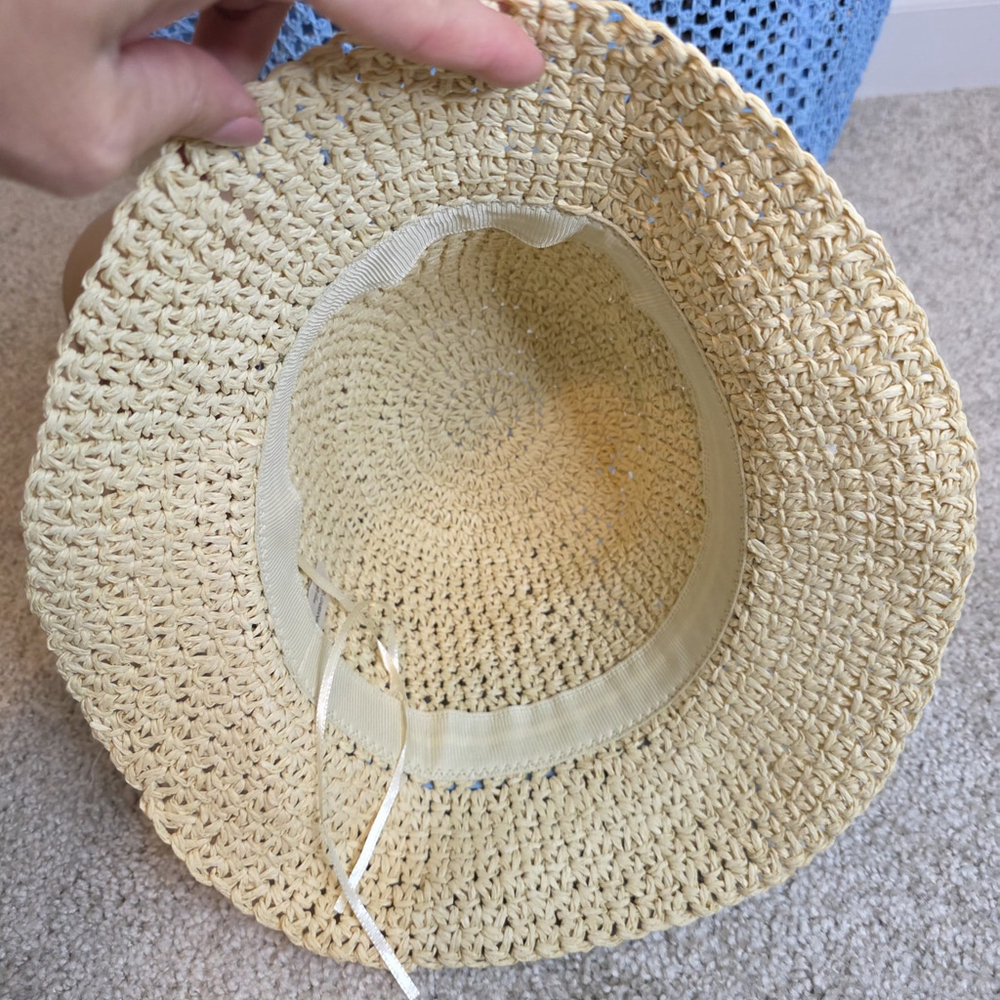 Dolce & Gabbana Summer Beach Straw Large Tote Bag With Matching Sun Stra… - Picture 3 of 10